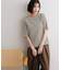配色リブメロー5分袖《WEB限定カラーあり》