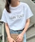 シンプルロゴTシャツ