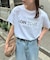 シンプルロゴTシャツ