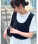シャギーUネックベスト《WEB限定カラーあり》