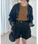 メランジショートパンツ
