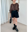 メランジショートパンツ