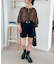 メランジショートパンツ
