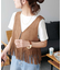 フェイクスエードフリンジベスト