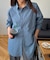 【ユニセックス】ミニグラフチェックオーバーシャツ