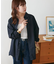 【ユニセックス】ミニグラフチェックオーバーシャツ