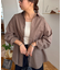 【ユニセックス】ミニグラフチェックオーバーシャツ