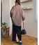 【ユニセックス】ミニグラフチェックオーバーシャツ