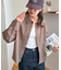 【ユニセックス】ミニグラフチェックオーバーシャツ