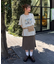 【umm.】チェックミディスカート