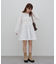 【umm.】裾レースティアードミニワンピース