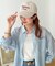 ウォッシュツイル刺繍CAP