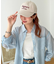 ウォッシュツイル刺繍CAP