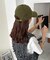 ウォッシュツイル刺繍CAP