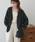 【WEB限定/ユニセックス】モヘアライクシャギーカーディガン