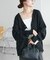 【WEB限定/ユニセックス】モヘアライクシャギーカーディガン