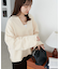 裏毛深Vネックプルオーバー