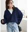 裏毛深Vネックプルオーバー