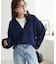 裏毛深Vネックプルオーバー