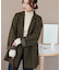 チェックWブレストジャコット