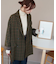 チェックWブレストジャコット