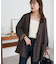 チェックWブレストジャコット