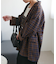 チェックWブレストジャコット