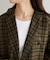 チェックWブレストジャコット