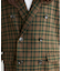 チェックWブレストジャコット