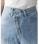 USコットンデニムセミフレアパンツ