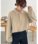 【ユニセックス】ミンクライクニットポロ