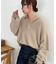 【ユニセックス】ミンクライクニットポロ