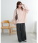 【ユニセックス】ミンクライクニットポロ