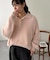 【ユニセックス】ミンクライクニットポロ