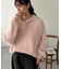 【ユニセックス】ミンクライクニットポロ