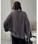 【ユニセックス】ミンクライクニットポロ