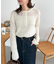 モヘアヘンリーネックプルオーバー