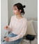 モヘアヘンリーネックプルオーバー