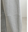 【ユニセックス】ワンポイント刺繍バレルレッグスウェットパンツ