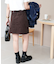 コーデュロイミニスカート