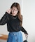 生地ジャガードロングスリーブ《WEB限定カラーあり》