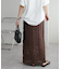 レース編みニットスカート