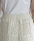 レース編みニットスカート