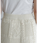 レース編みニットスカート
