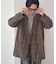 【ユニセックス/サイズ追加！】チェックWブレストオーバージャケット