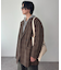 【ユニセックス/サイズ追加！】チェックWブレストオーバージャケット
