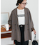【ユニセックス/サイズ追加！】チェックWブレストオーバージャケット