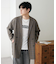 【ユニセックス/サイズ追加！】チェックWブレストオーバージャケット
