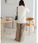 モチモチリブ衿付前ボタンプルオーバー《WEB限定カラーあり》