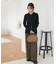 モチモチリブ衿付前ボタンプルオーバー《WEB限定カラーあり》